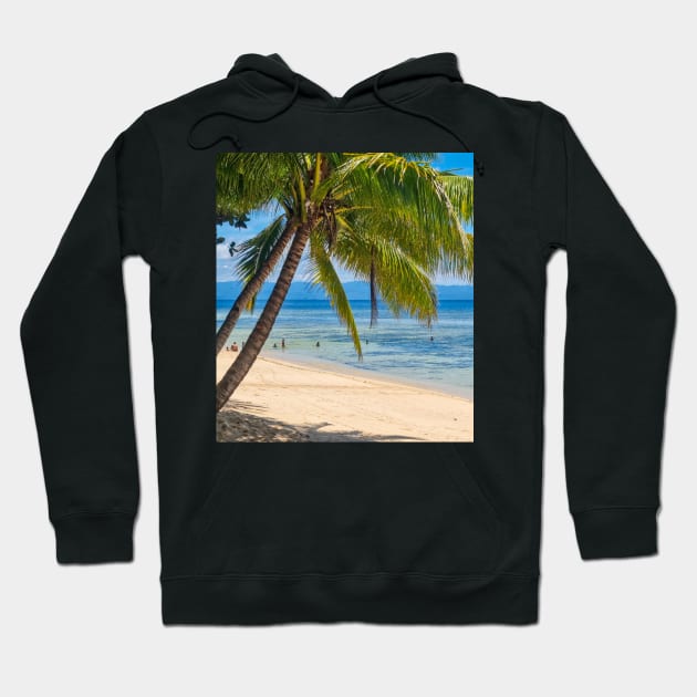 Panaraga Beach, Barobo, Surigao del Sur, Mindanao, Philippines Hoodie by Upbeat Traveler